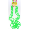1980s Beads Neon Green