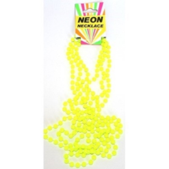 1980s Beads Neon Yellow