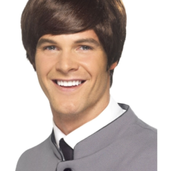 60s Mens Mod Wig