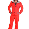 70s Leisure Suit Orange