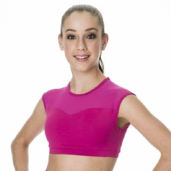 Activate Crop Top Womans Mulberry Studio 7