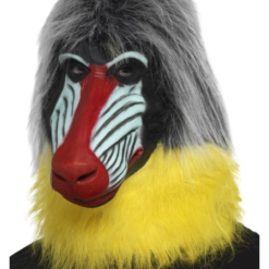 Baboon Mask Grey