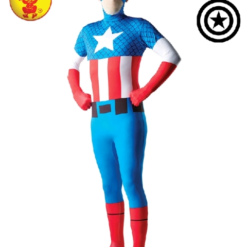 Captain America Licensed Morphsuit Mens -Hidden Identity Costumes Store captain america licensed morphsuit mens medium 17186 600