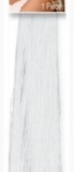 Clip In Hair Extension White