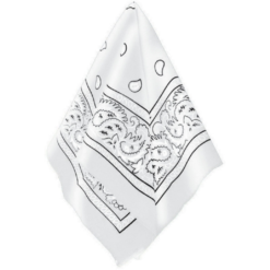 Cowboy Bandana White