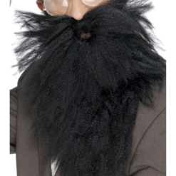 Crazy Scientist Long Beard And Moustache Black