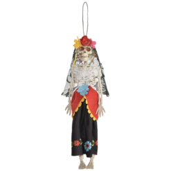 Day Of The Dead Hanging Skeleton Bride