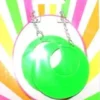 Disco Earrings Green