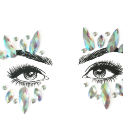 Face Jewels White Witch