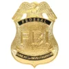 FBI Badge Gold