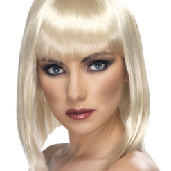 Glam Blunt Short Blonde Wig