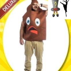 Happy Poop Emjoi Adult Costume