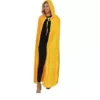 Hooded Velvet Adult Gold Cape