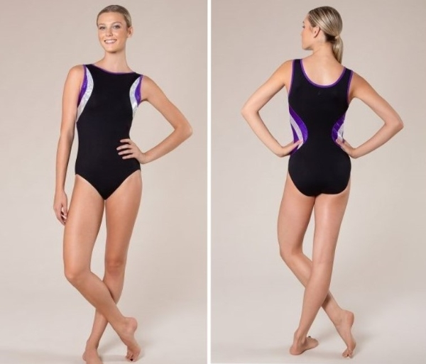 Millie Leotard Womans Party Purple 1 Millie Leotard Womans Party Purple