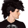 Mohawk Wig Black