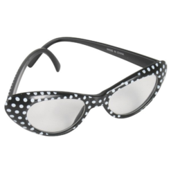 Spotted Glasses Black